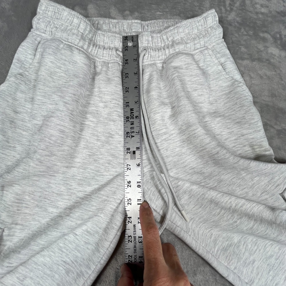 Better Together Wide Leg Cargo Pants Womens Medium Bone Ivory‎ Lounge Minimalist - Picture 6 of 12